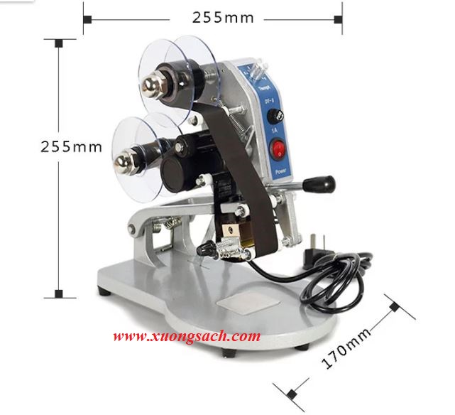 Máy in date dập tay