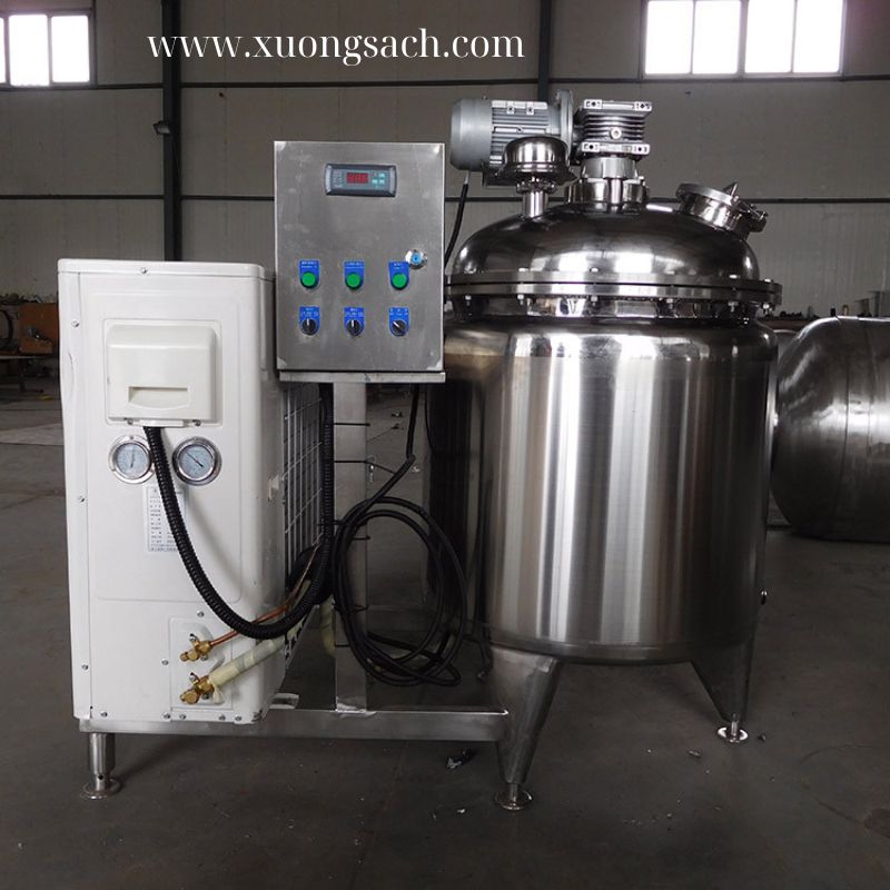 Bồn khuấy trộn mỹ phẩm có gia nhiệt