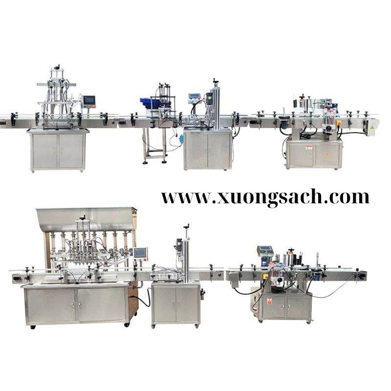 Dây chuyền sản xuất mỹ phẩm tự động hóa