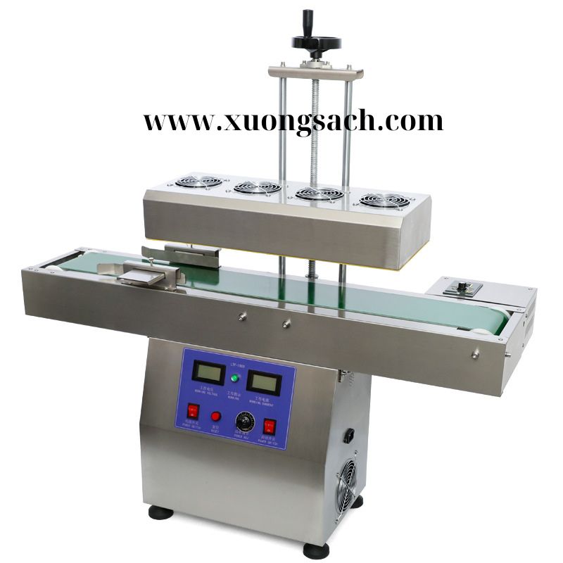 Máy đóng màng nhôm nắp chai