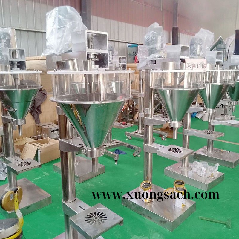 Máy định lượng bột bán tự động