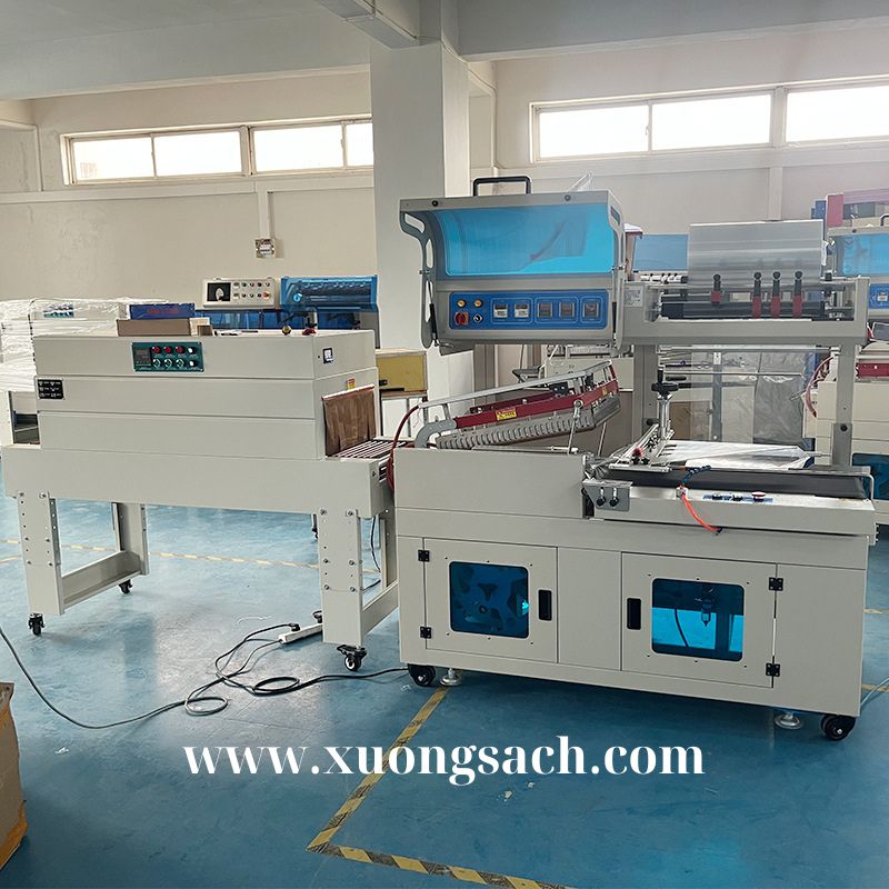 Máy cắt hơ màng co tự động