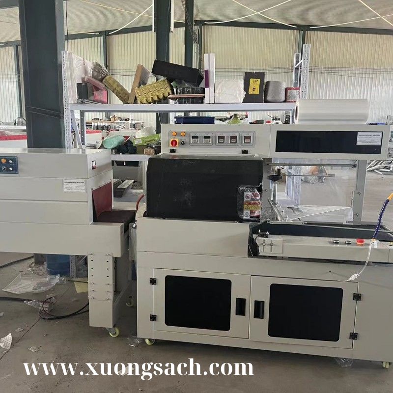 Máy cắt hơ màng co tự động