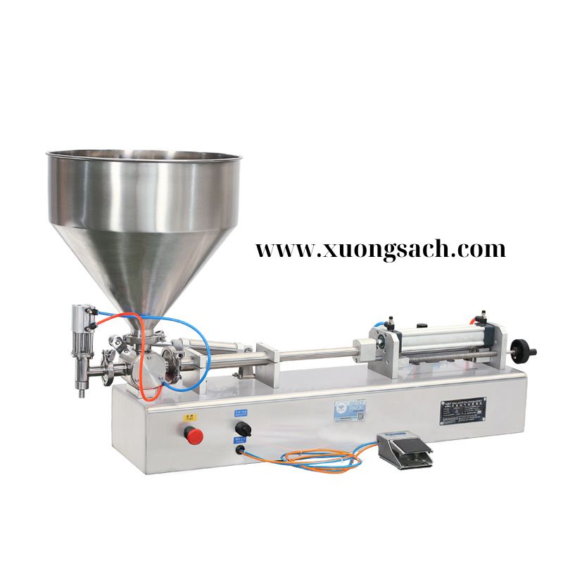 Máy chiết rót 1 vòi bán tự động