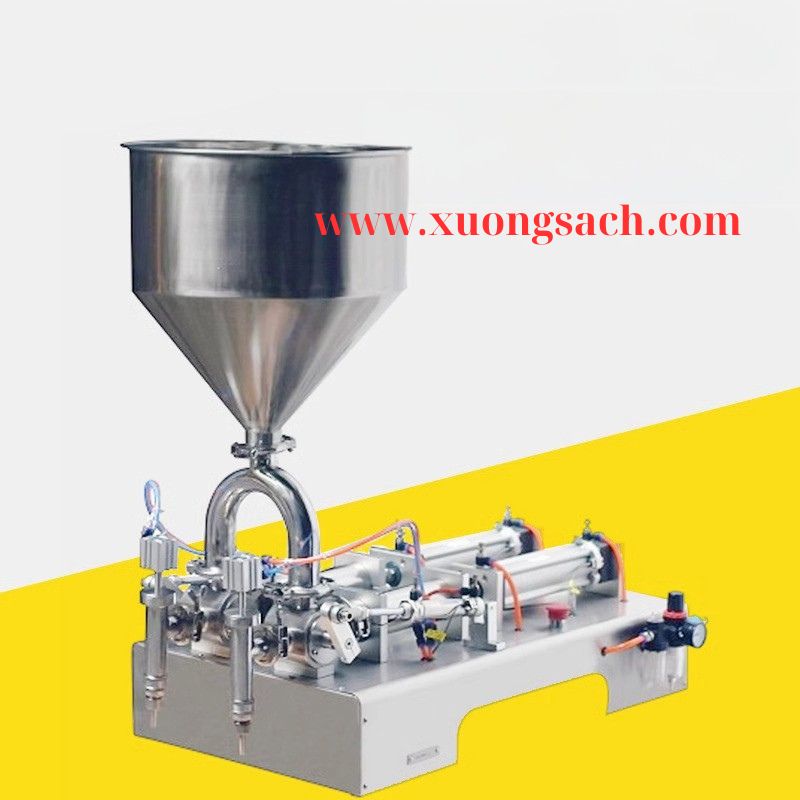 Máy chiết rót hóa chất 2 vòi