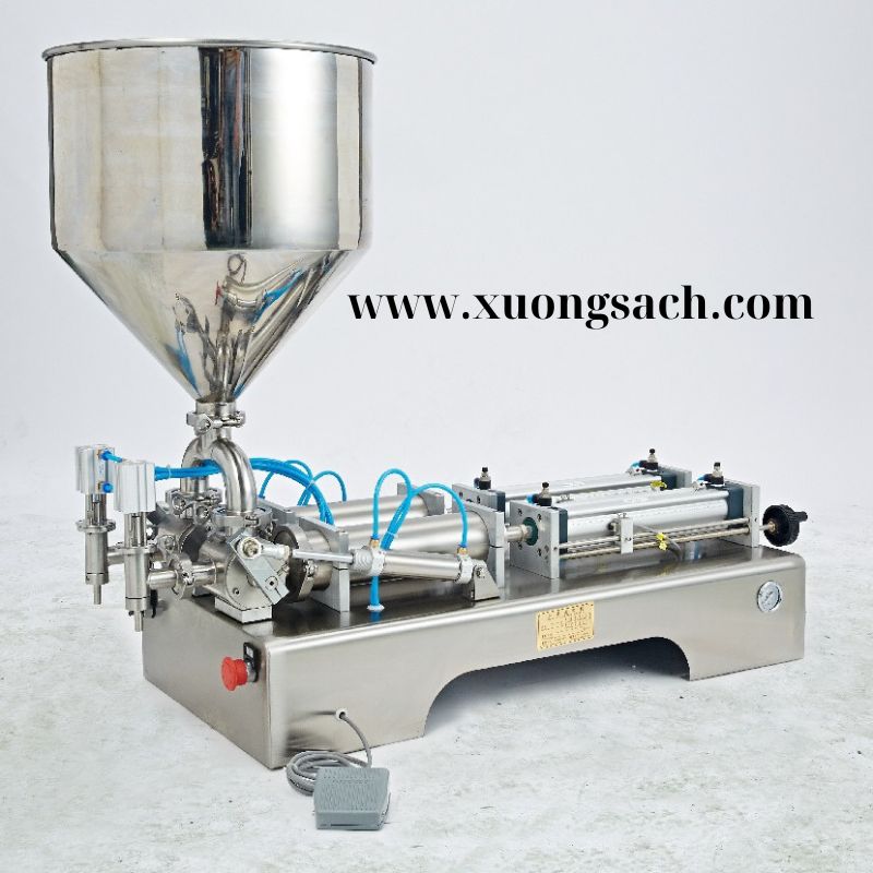 Máy chiết rót hóa chất 2 vòi