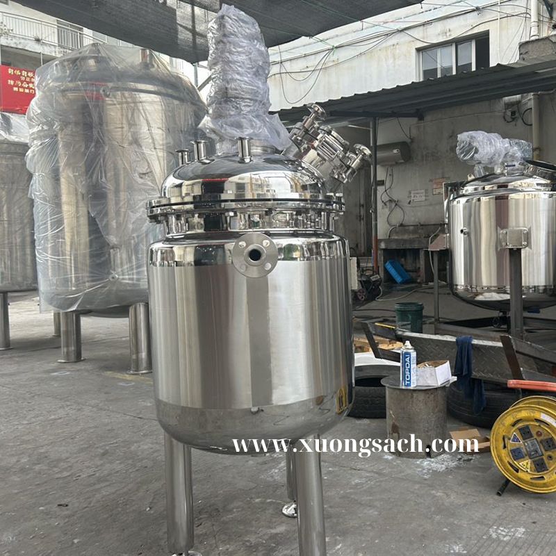 Máy khuấy trộn nhũ hóa mỹ phẩm