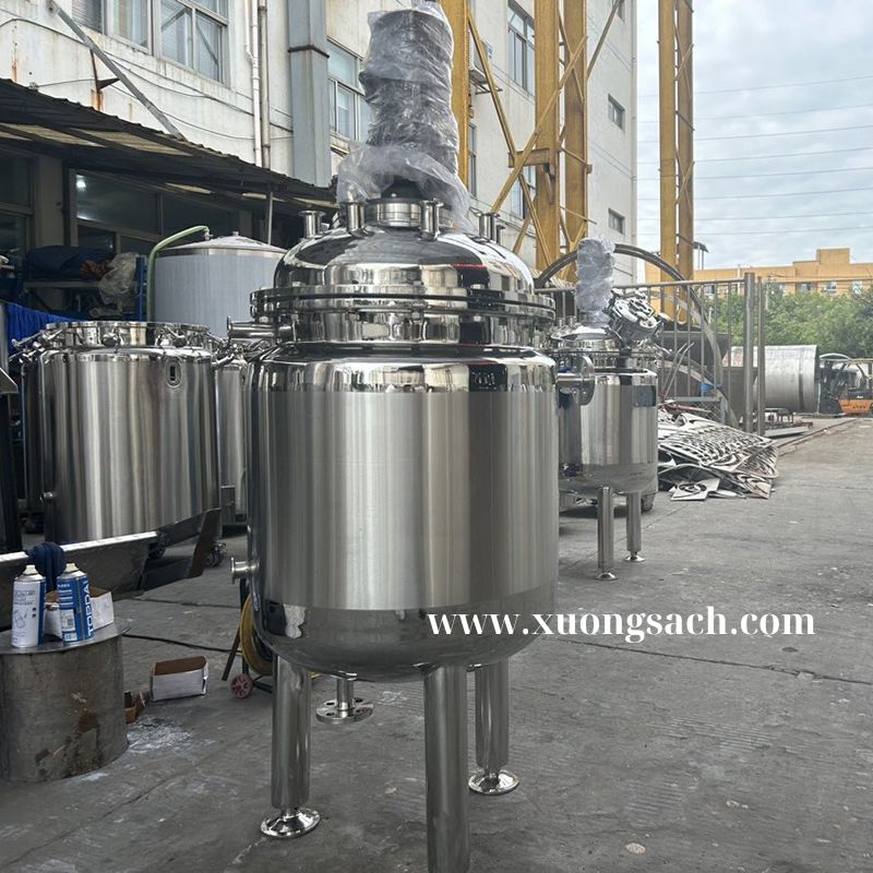 Máy khuấy trộn nhũ hóa mỹ phẩm