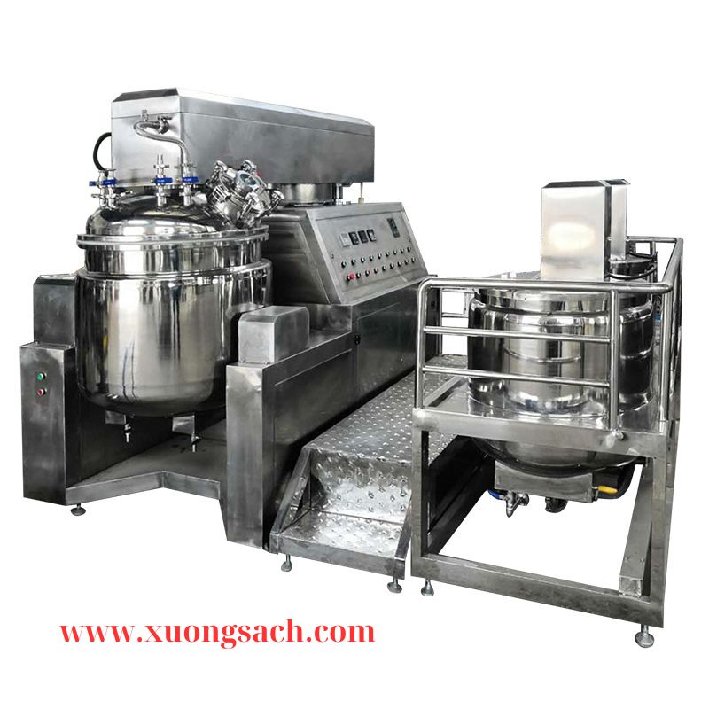 Máy khuấy trộn nhũ hóa mỹ phẩm