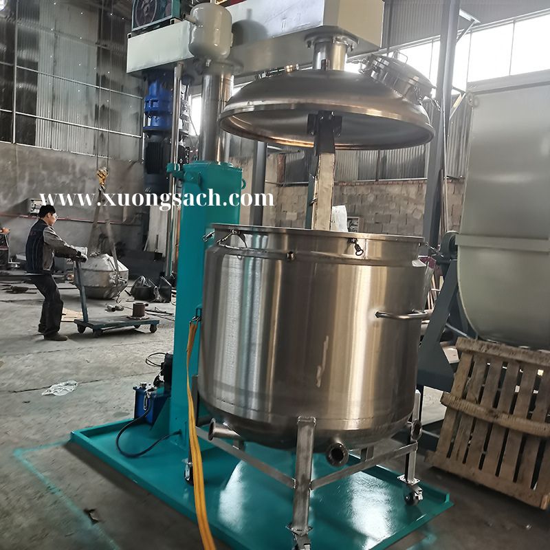 Máy khuấy trộn và nhũ hóa mỹ phẩm