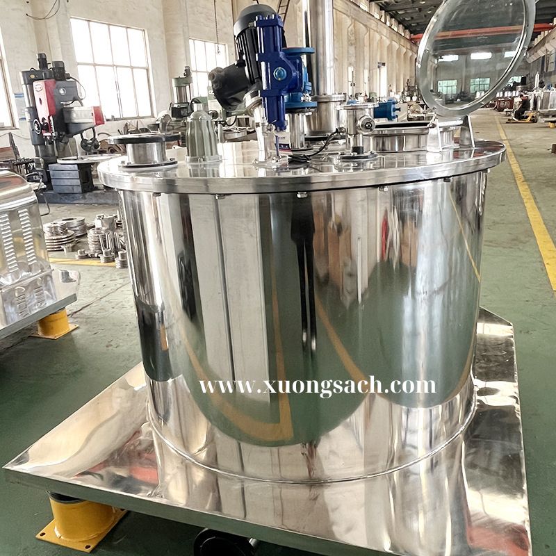 Máy khuấy trộn và nhũ hóa mỹ phẩm