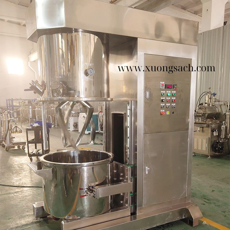 Máy nhũ hóa hút chân không