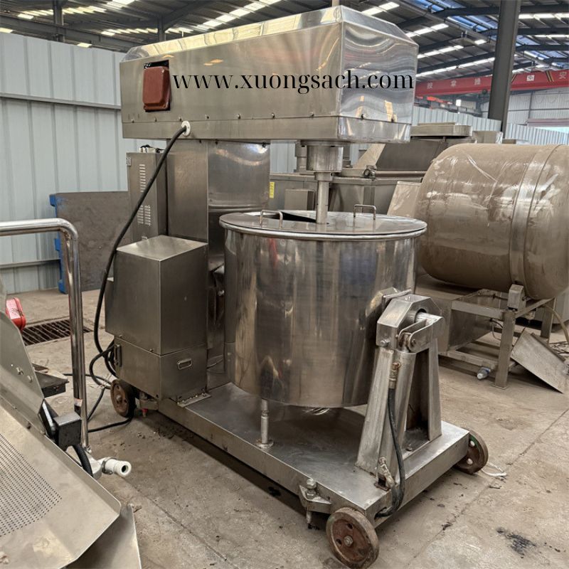 Máy nhũ hóa hút chân không