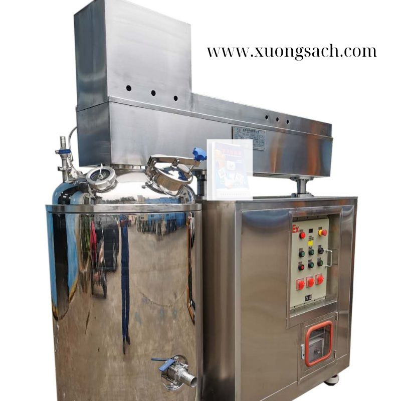 Máy nhũ hóa hút chân không