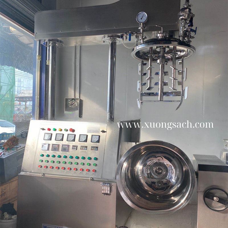 Máy nhũ hóa hút chân không