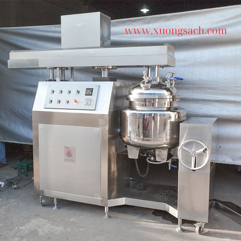 Máy nhũ hóa hút chân không