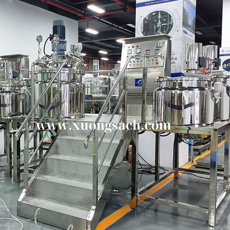 Máy sản xuất mỹ phẩm công xuất lớn 