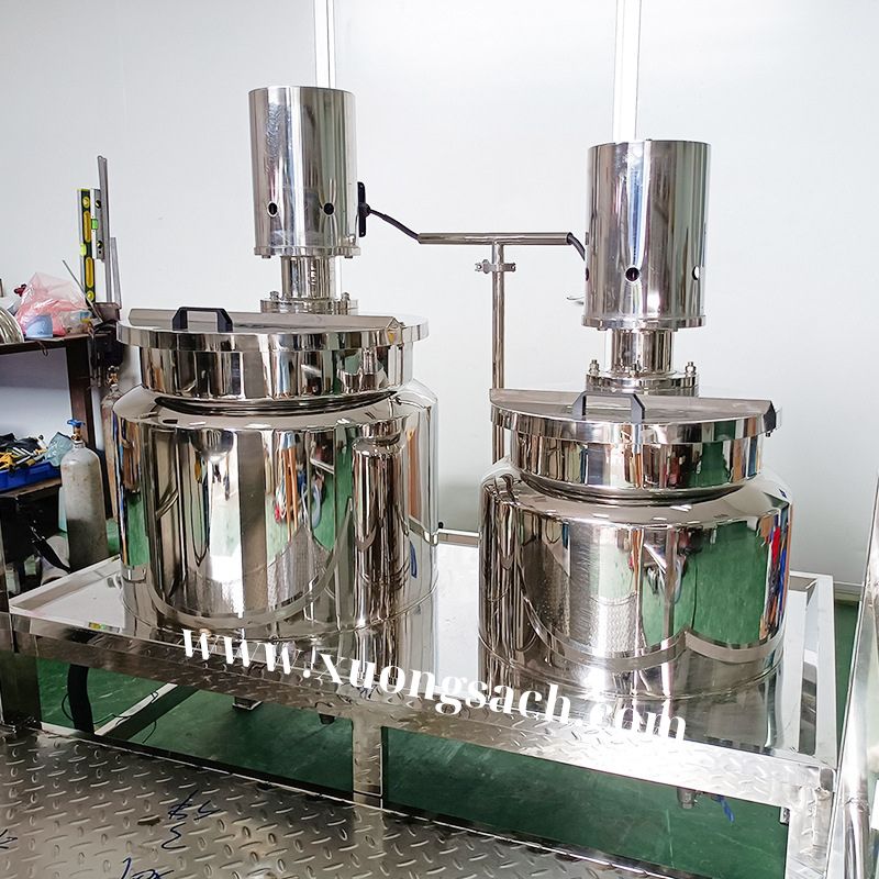 Máy sản xuất mỹ phẩm công xuất lớn 