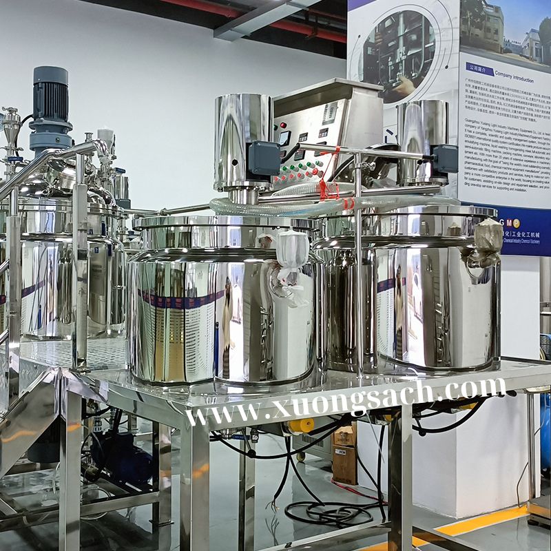Máy sản xuất mỹ phẩm công xuất lớn 
