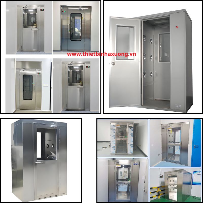 Air Shower  Nhà Máy Dược Phẩm, Thực Phẩm, Mỹ Phẩm, Điện Tử