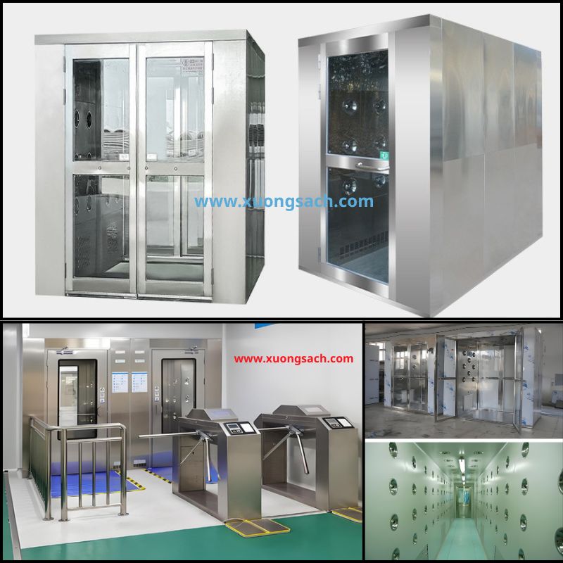Buồng thổi gió Air Shower  phòng sạch