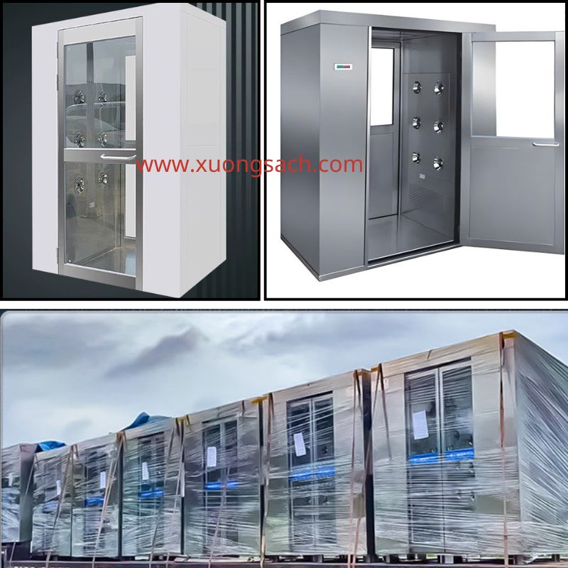 Chế tạo buồng tắm khí Air Shower 