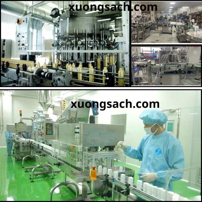 Chế tạo máy chiết rót đóng nắp chai tự động