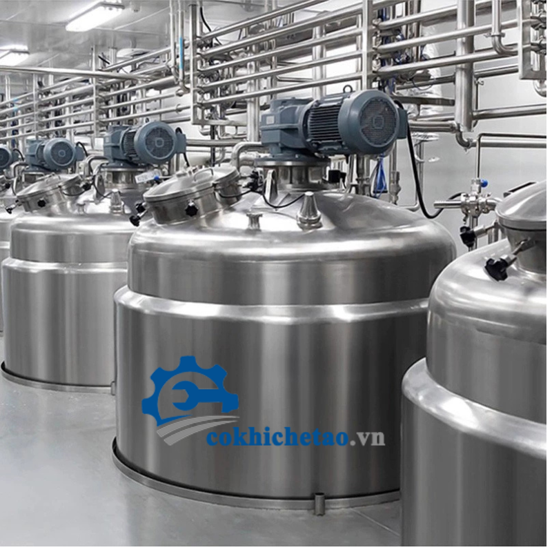 Hệ Thống Khuấy Trộn Và Đồng Hóa mỹ phẩm