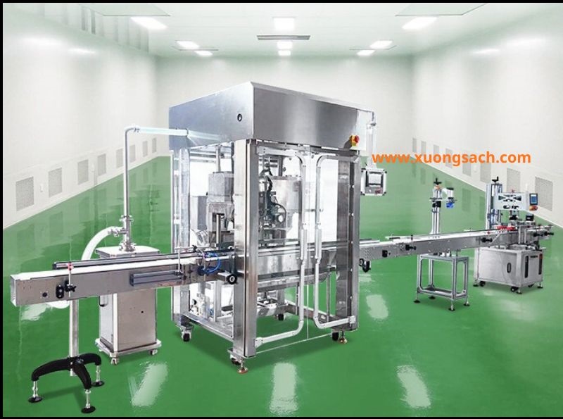 Máy chiết rót chất lỏng tự động