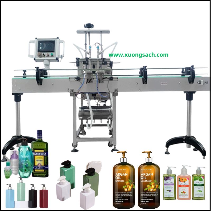 Máy chiết rót mỹ phẩm tự động