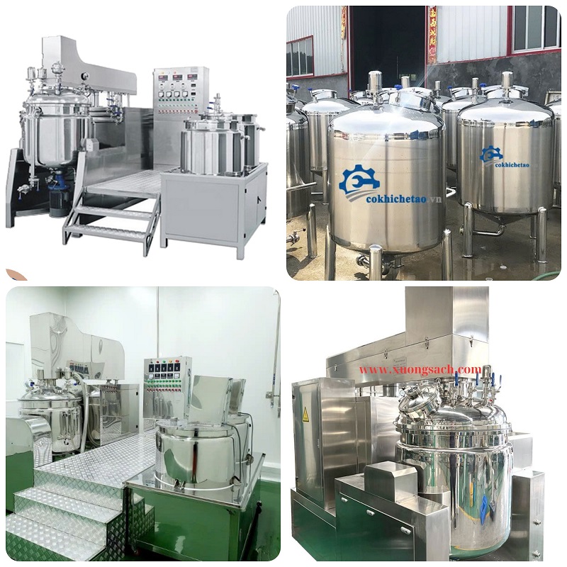 Máy khuấy trộn mỹ phẩm có gia nhiệt