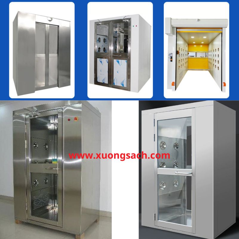 Tủ thổi gió Air Shower  phòng sạch