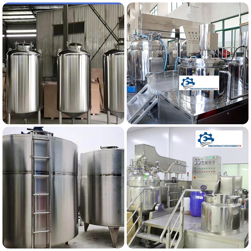 bồn khuấy trộn thực phẩm – mỹ phẩm – hóa chất công nghiệp