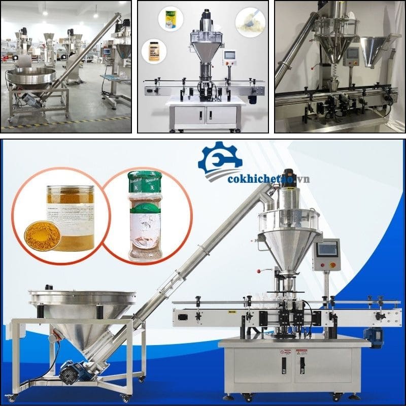 Máy chiết bột định lượng