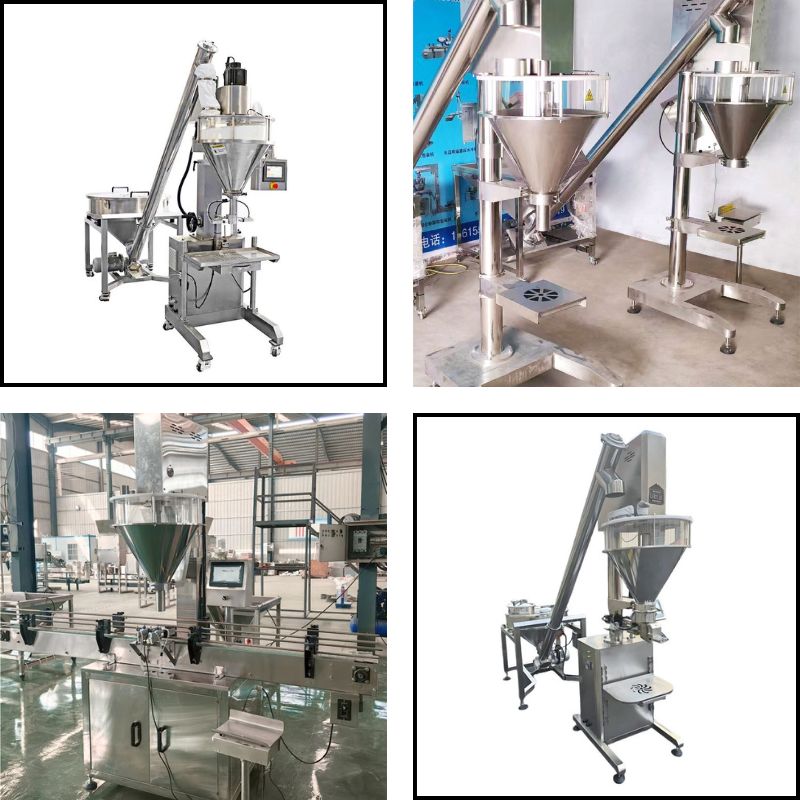 máy chiết bột khô, máy chiết bột trục vít