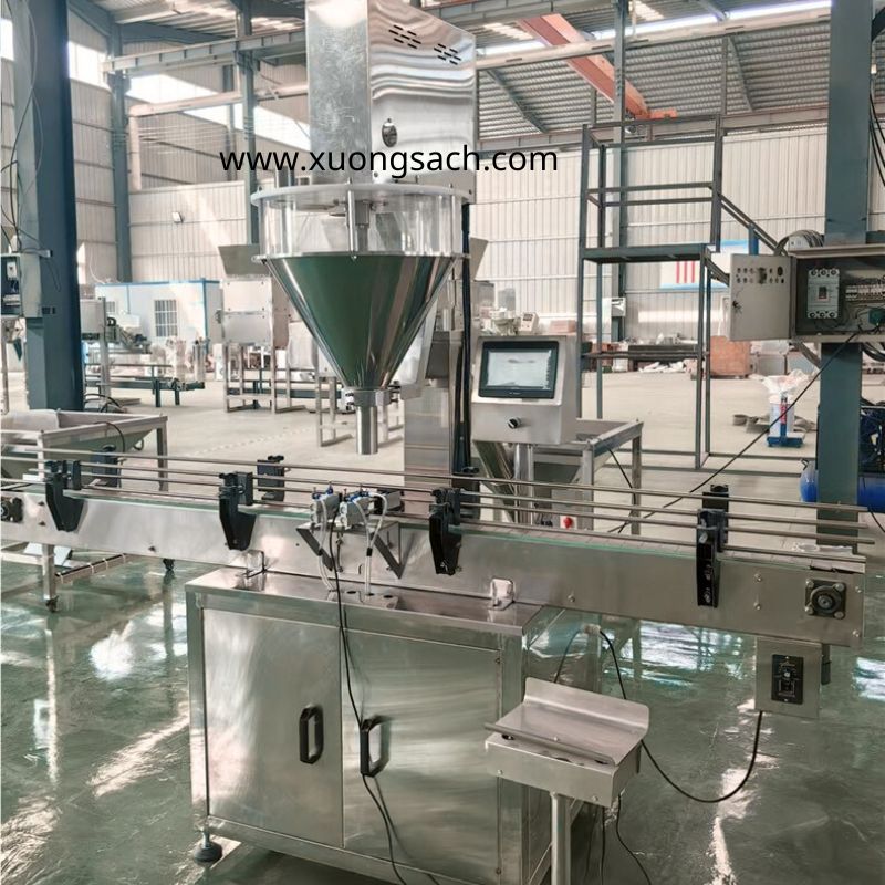 máy chiết bột tự động