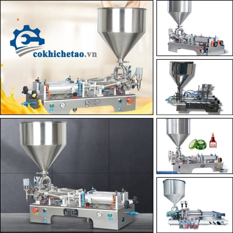 Máy chiết rót 2 vòi