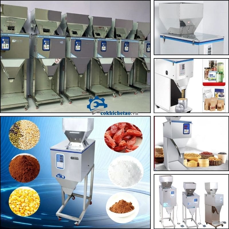 Máy chiết rót bột định lượng