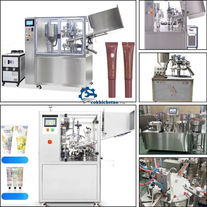 Máy chiết rót hàn mép tuýp