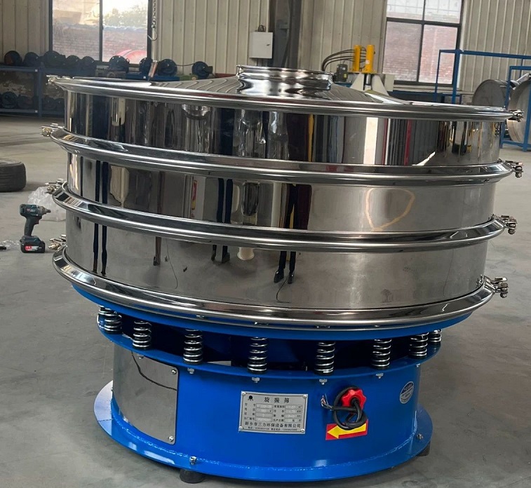  máy sàng rung  tròn 3 tầng