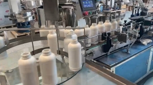 Dây chuyền chiết rót và đóng nắp chai pet tự động – Bán máy sản xuất nước tinh khiết uy tín
